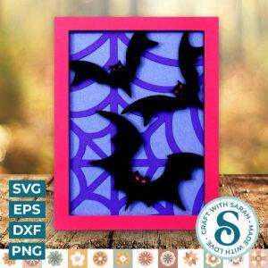 Halloween Bats A2 Card