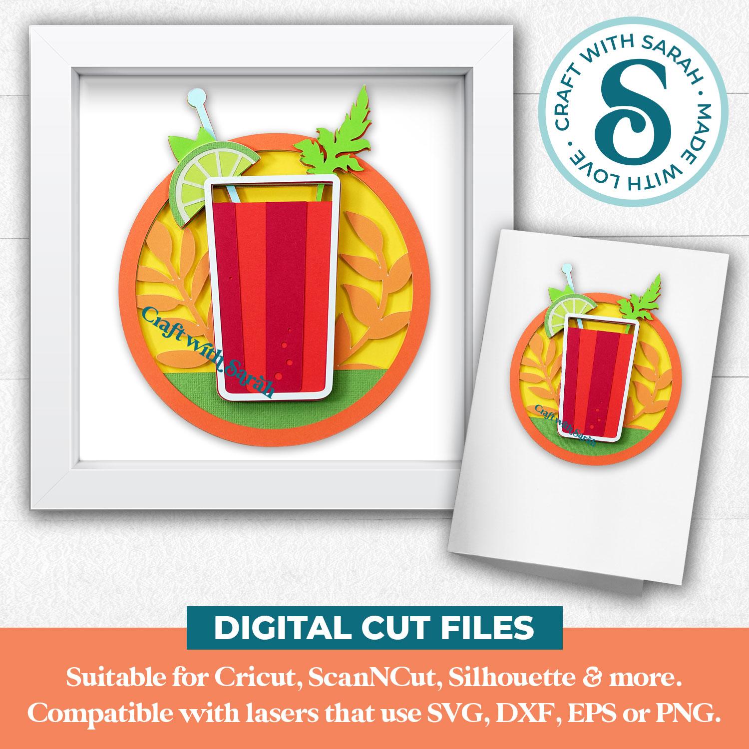 Bloody Mary Cocktail SVG - Image 3