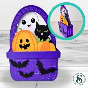Halloween Basket Card