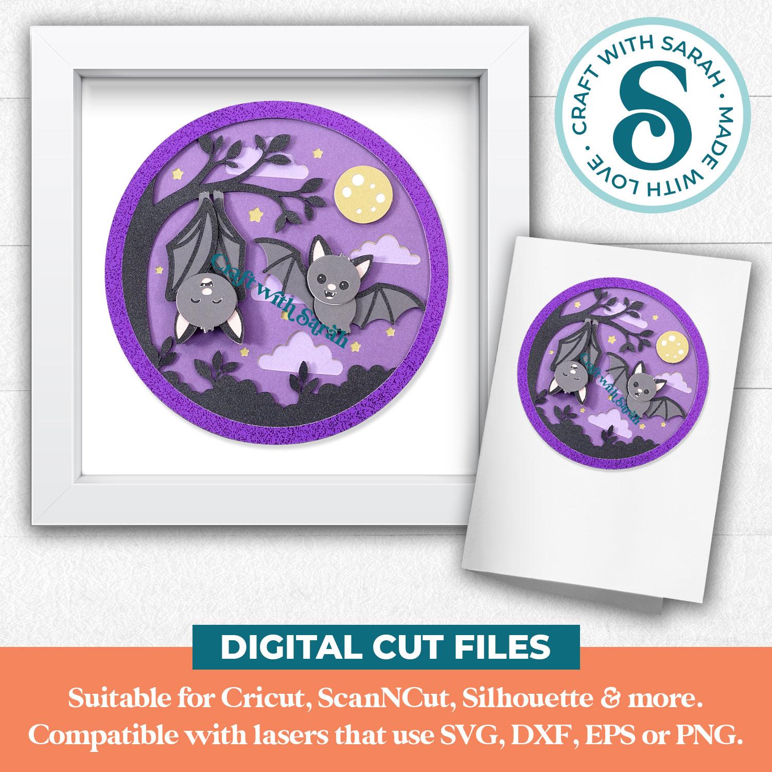 Cute Bats SVG for Halloween - Image 3
