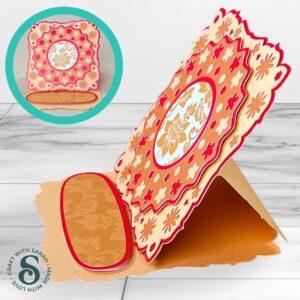 Flowers Easel Card