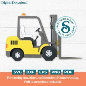 Fork Lift Truck SVG