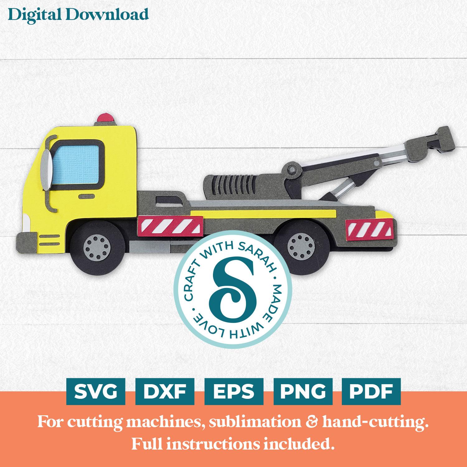 Tow Truck SVG