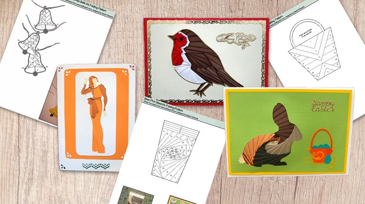 My favourite iris folding patterns