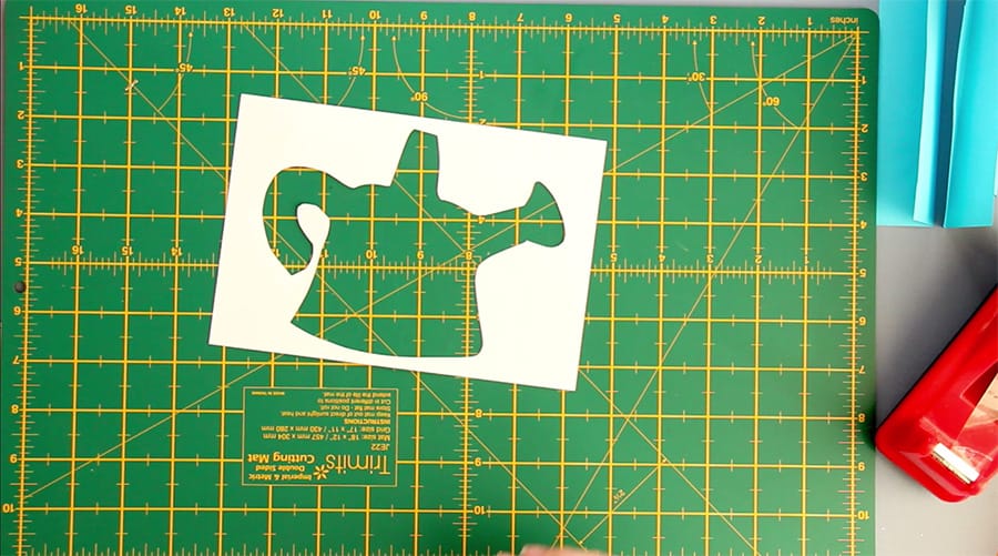 Iris Folding aperture card cutout