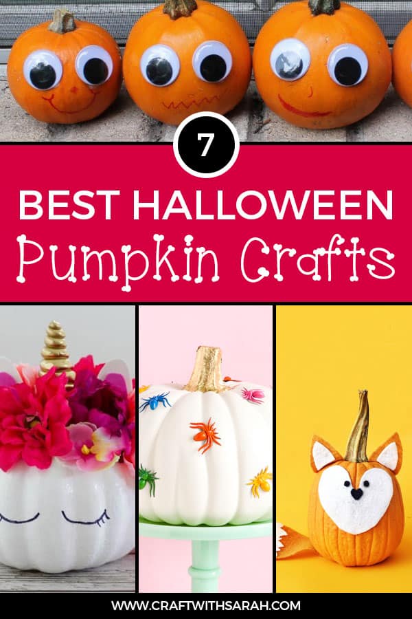 Save time and money this Halloween with these fun & EASY pumpkin craft ideas! DIY pumpkin crafts for #Halloween