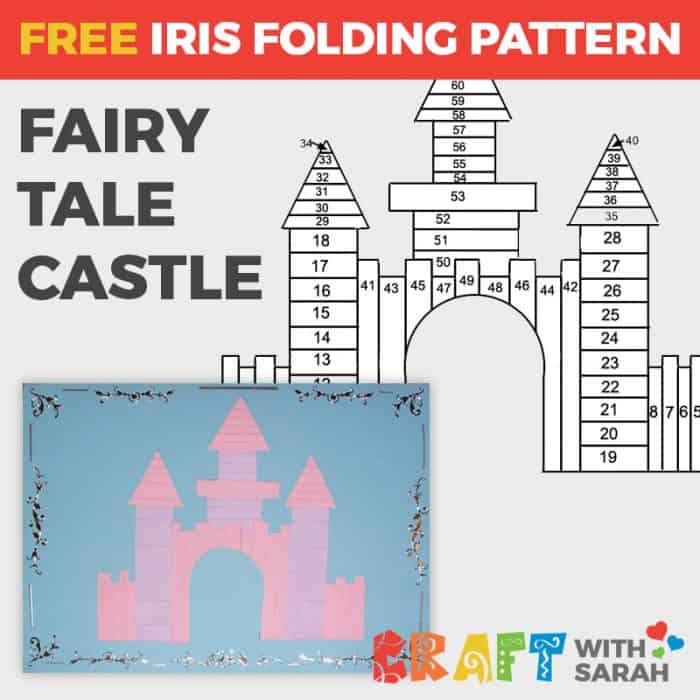 Fairy Castle Iris Folding Pattern Craft With Sarah fairy-castle-iris-folding-pattern-craft-with-sarah
