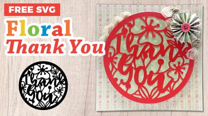 Download Easy DIY Thank You Card with Cricut {Free SVG} | Craft ...