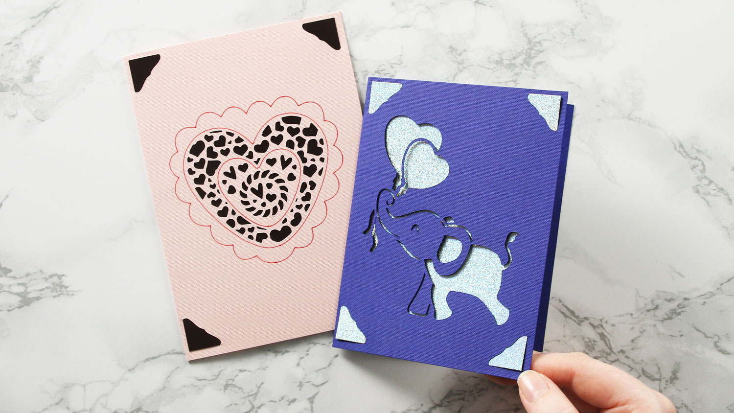 homemade cards with cricut