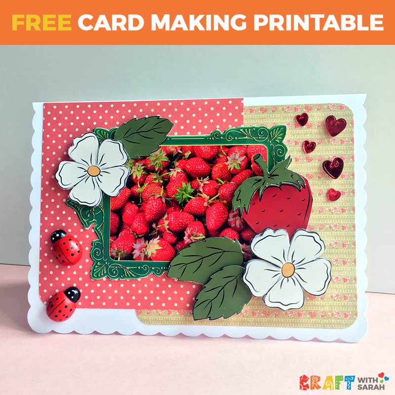 strawberry-decoupage-printable-craft-with-sarah
