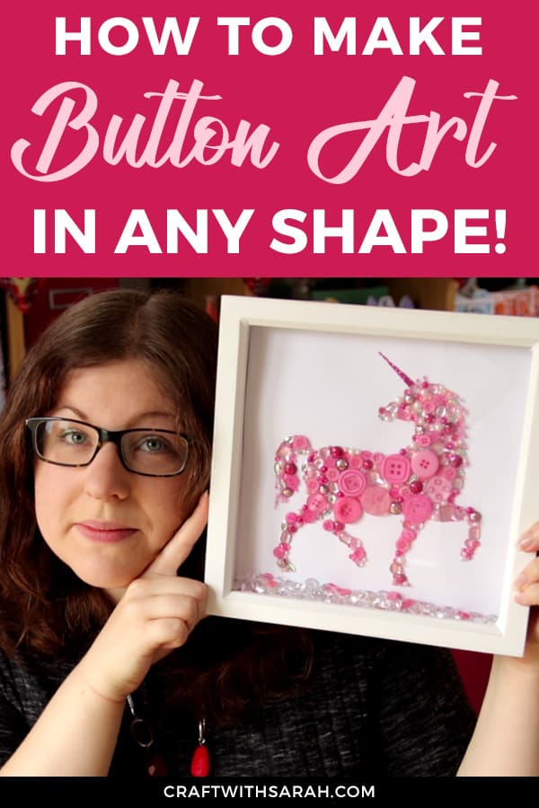 How to Make Button Art with a Cricut Craft With Sarah