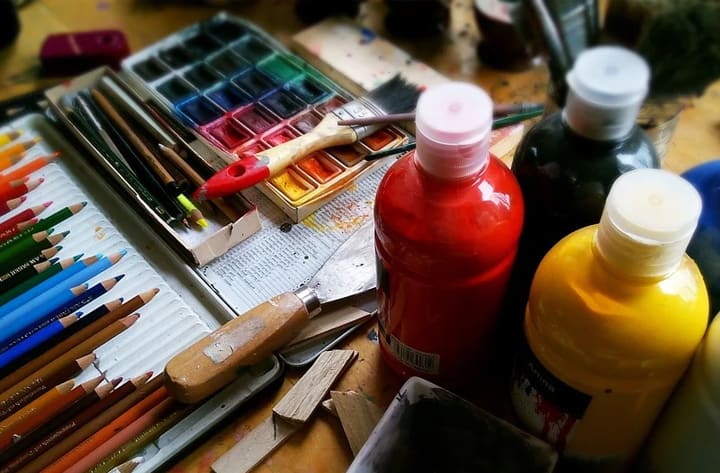 Art materials for artists who sell their work and make a profit