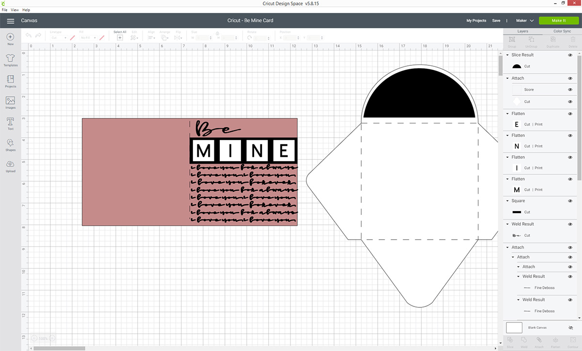 Customize project in design space