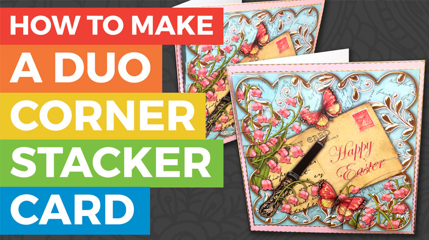 How to Make Duo Corner Stacker Cards