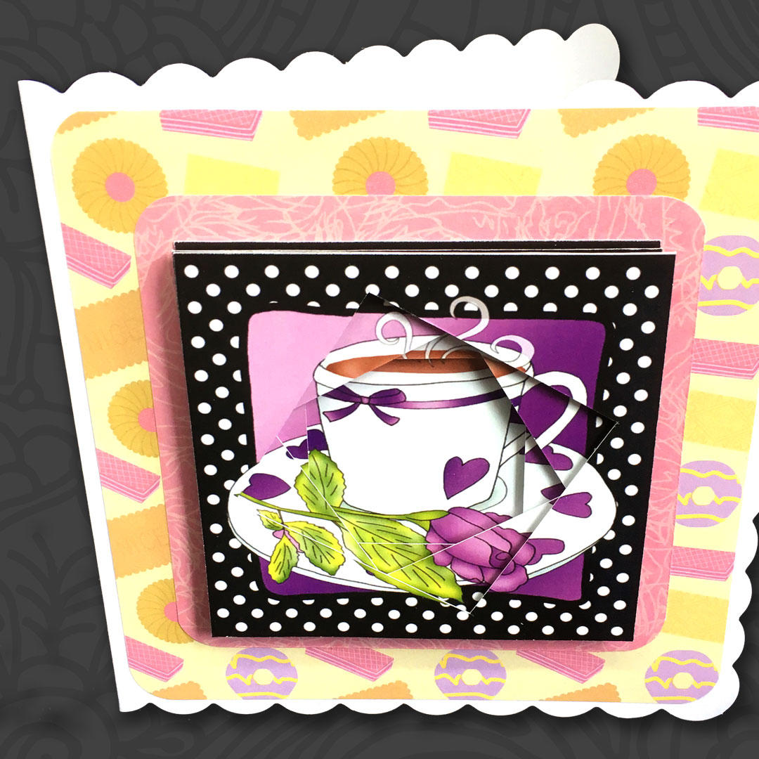 How to Make a Twisted Tunnel Topper Card