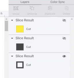 Design Space slice results