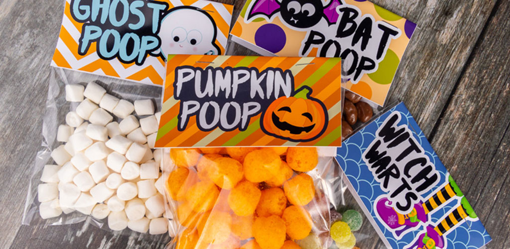 Free Halloween Treat Bag Topper Printables Craft with Sarah