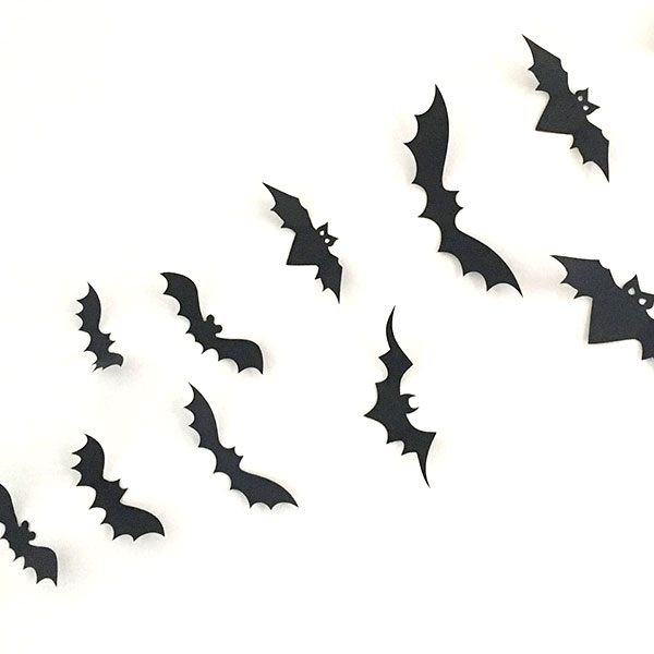 How to Make a Bat Wall for Halloween