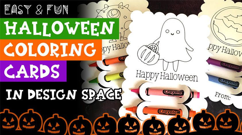 Download How to Make Halloween Coloring Cards with Crayons | Craft With Sarah