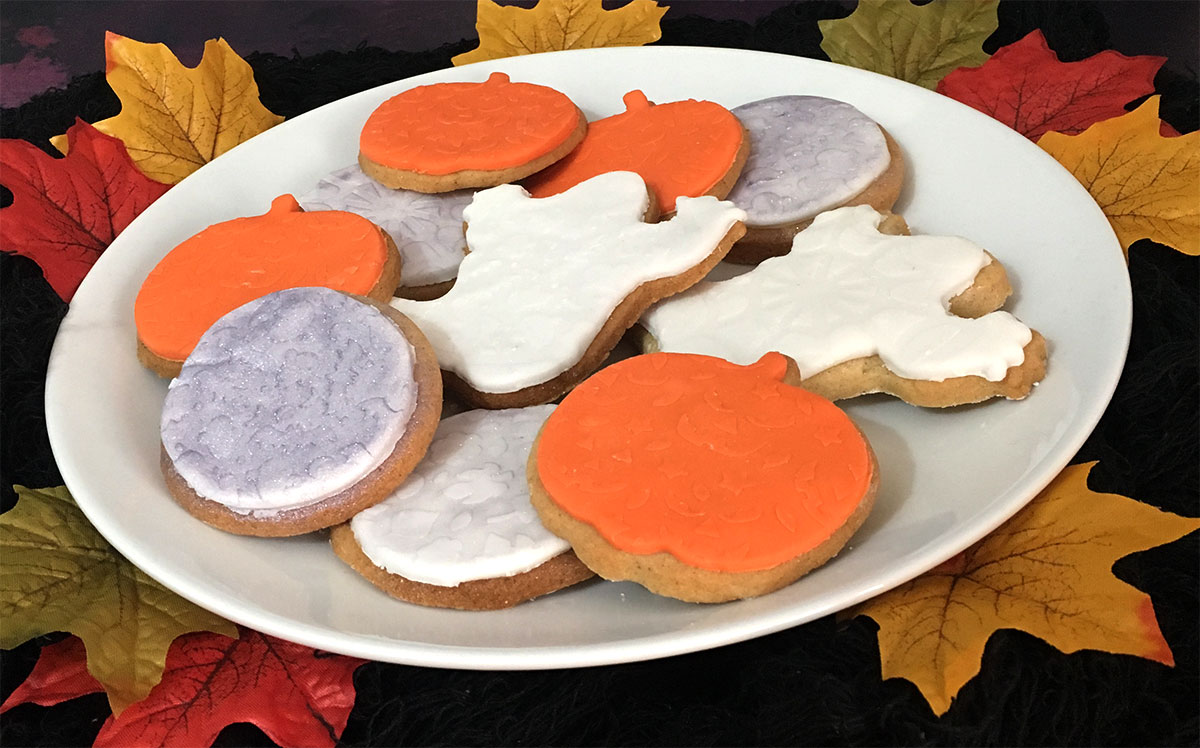 Homemade cookies for Halloween