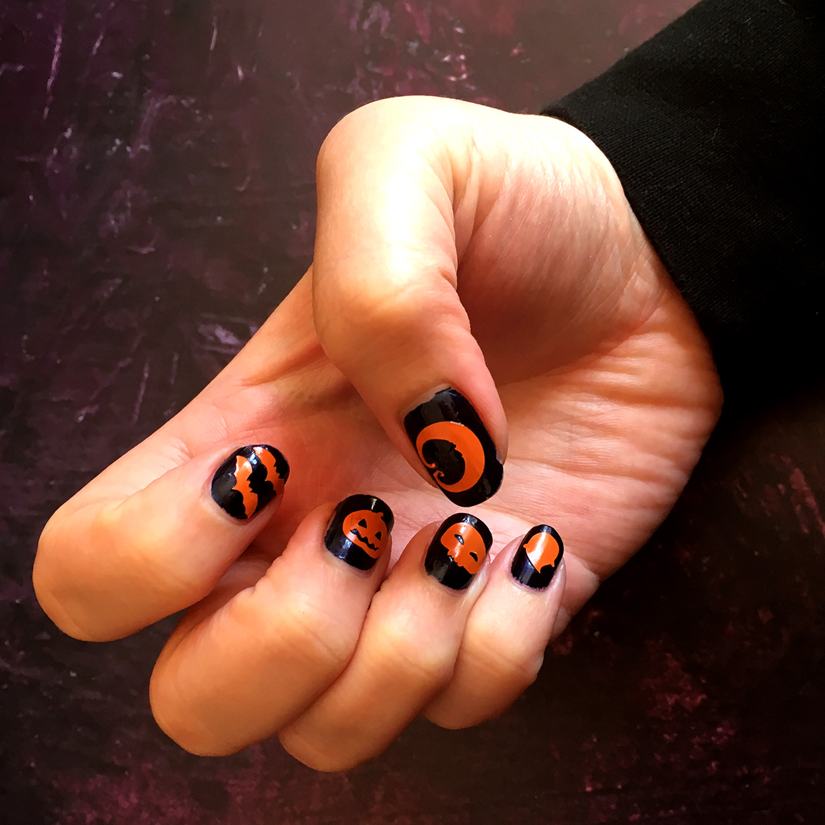 Halloween nail stickers