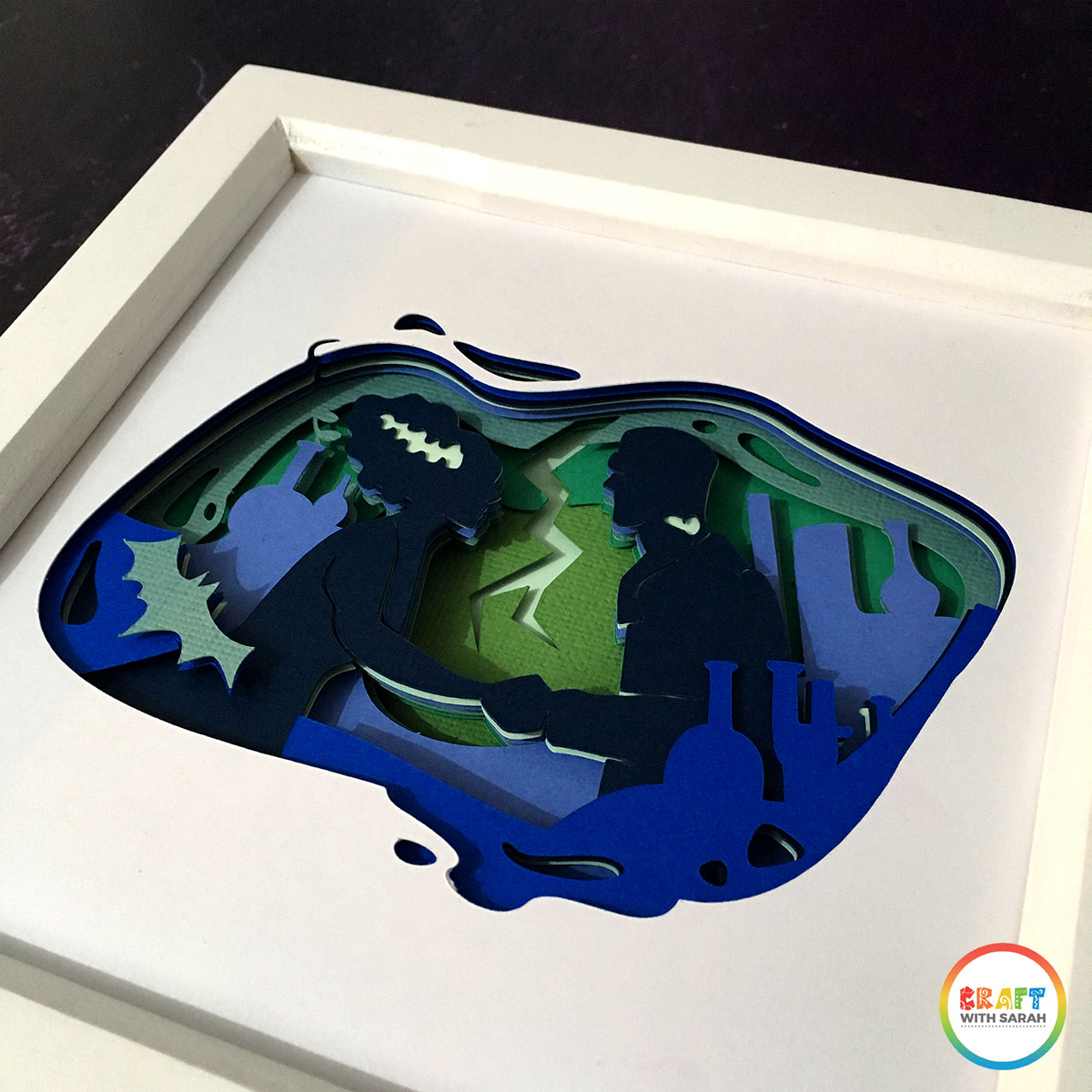 Download Make Layered Halloween Shadow Boxes With A Cricut Craft With Sarah