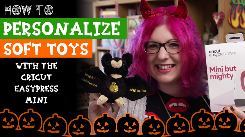 Personalize Soft Toys with the Cricut Easypress Mini