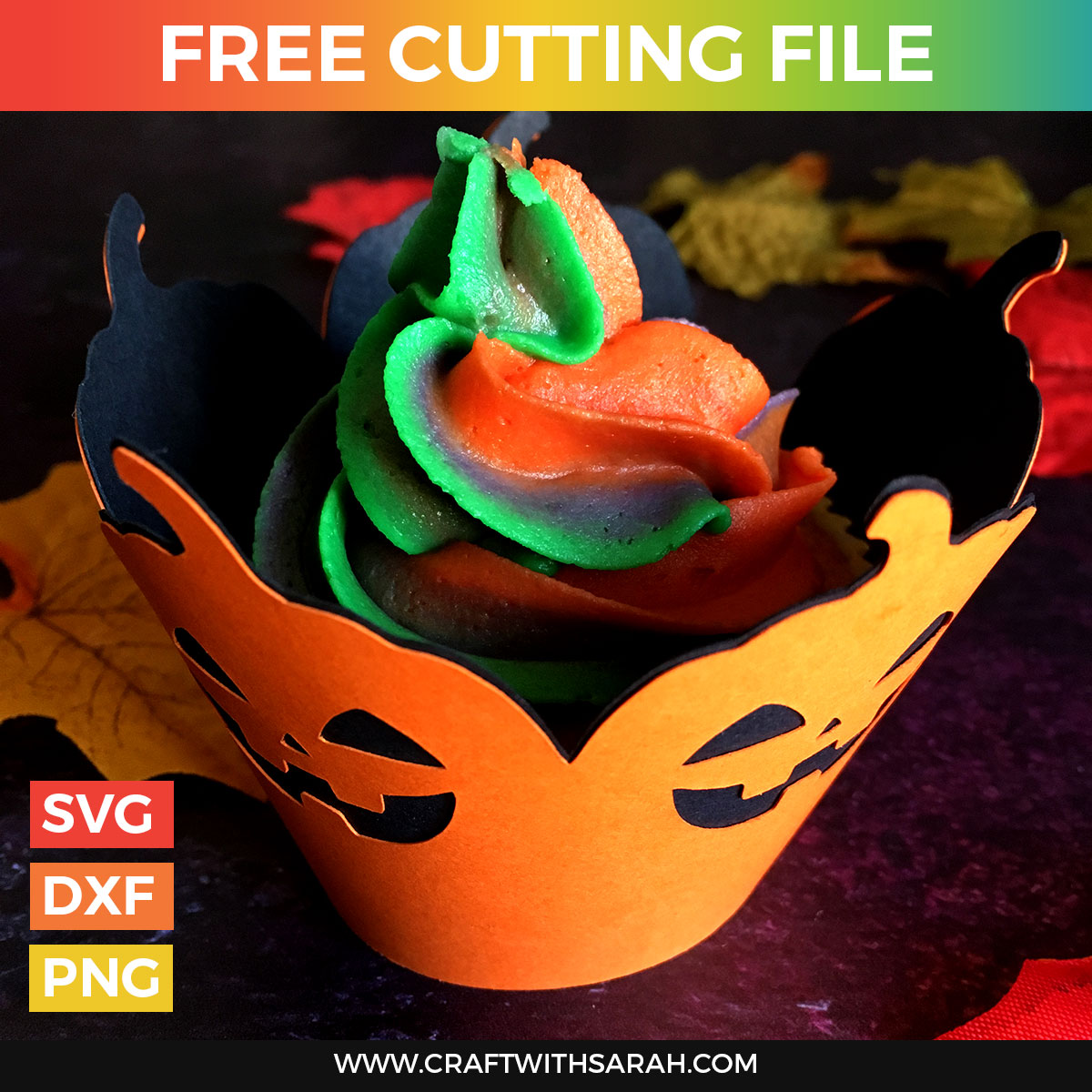 Halloween Pumpkin Cupcake Wrapper SVG Craft With Sarah halloween-pumpkin-cupcake-wrapper-svg-craft-with-sarah
