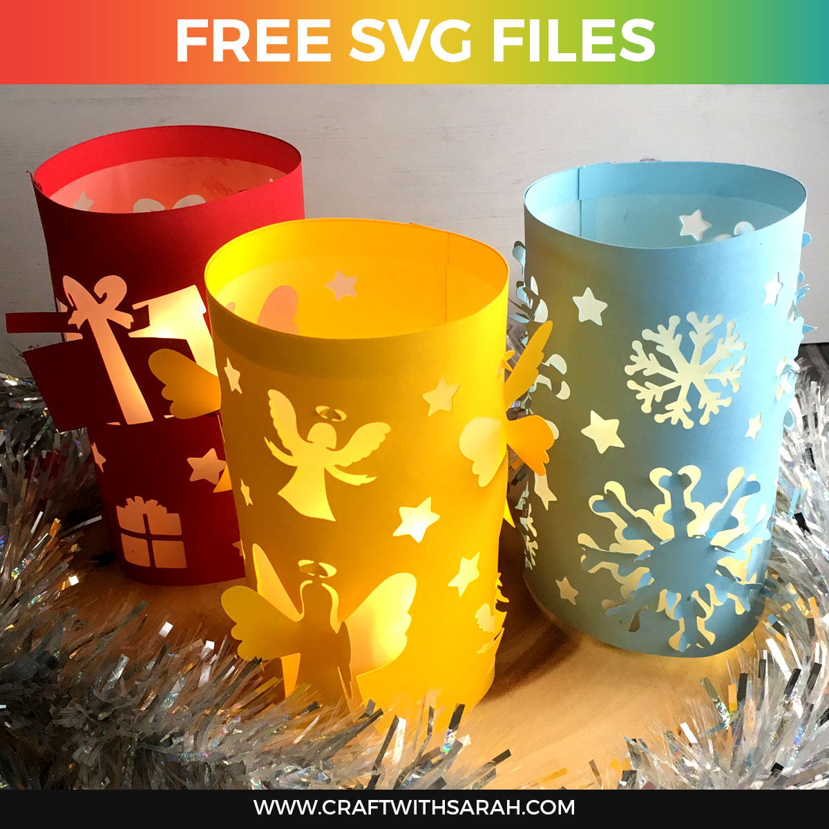Download Christmas Luminaries Svg Files Craft With Sarah