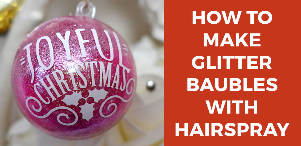 Glitter Ornaments: Easy Christmas Craft - Happiness is Homemade