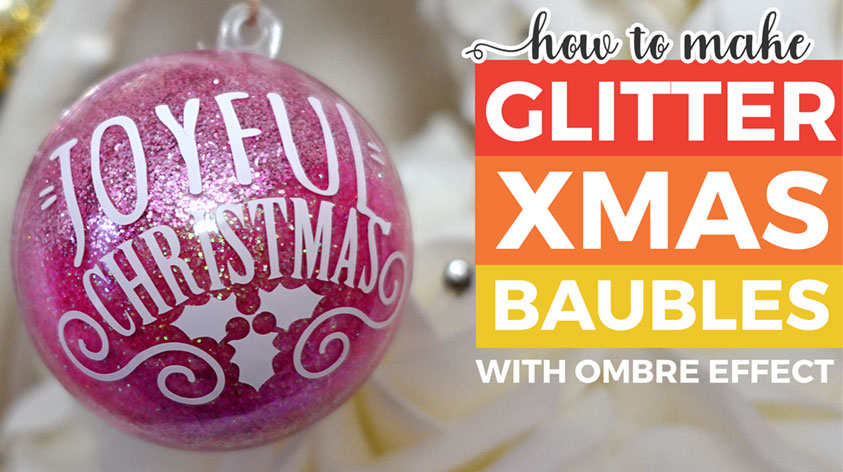 How to Make Glitter Ornaments with HAIRSPRAY!!