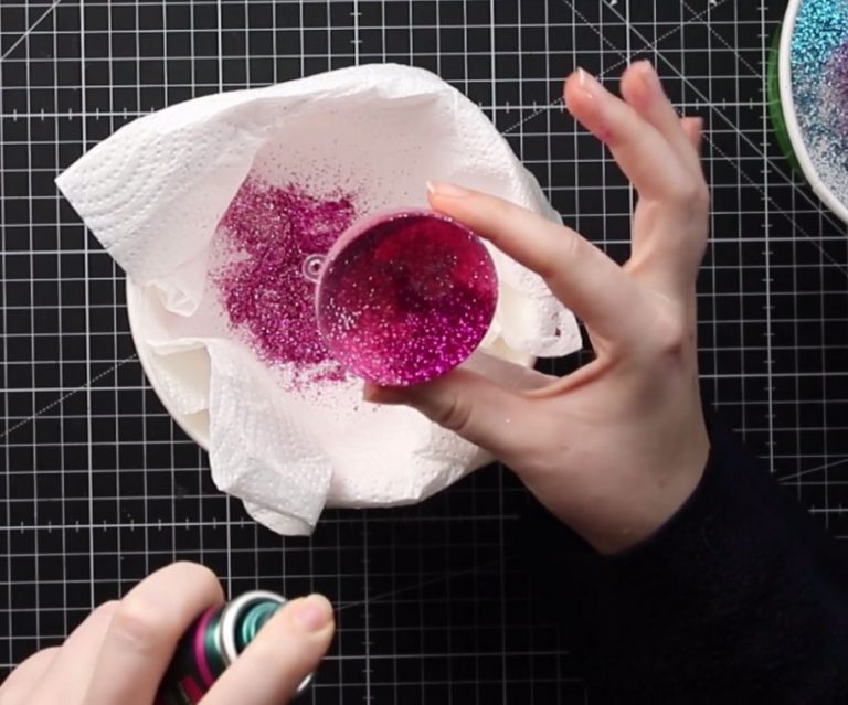 How to Make Glitter Ornaments with HAIRSPRAY!! Craft With Sarah