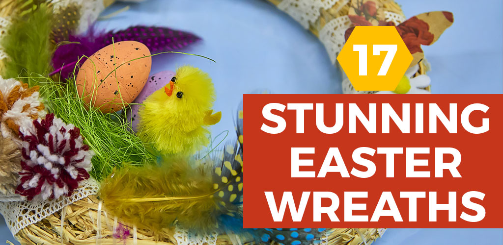 17 Gorgeous DIY Easter Wreaths for Simple Spring Decor