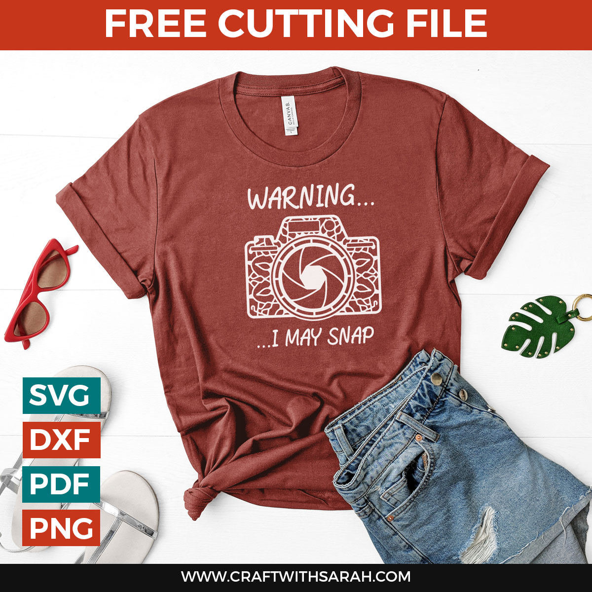 Free Funny T-Shirt SVG Design for Photographers