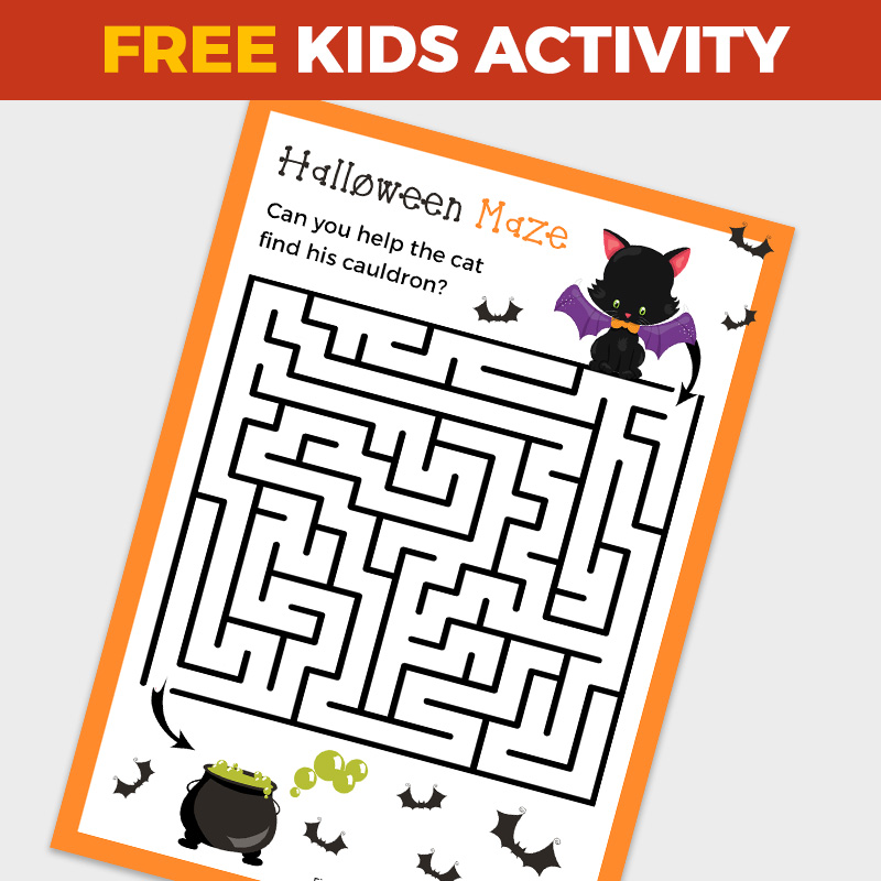 Free Halloween Maze Game