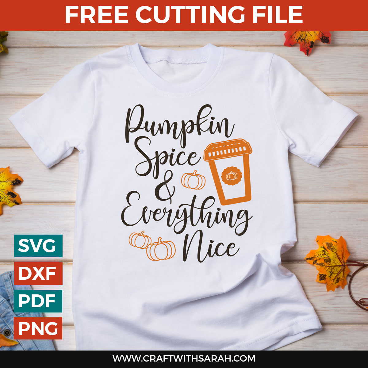 Free Pumpkin Spice Latte Free SVG