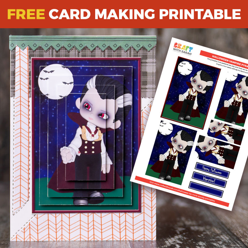 Free Vampire Boy Pyramid Card