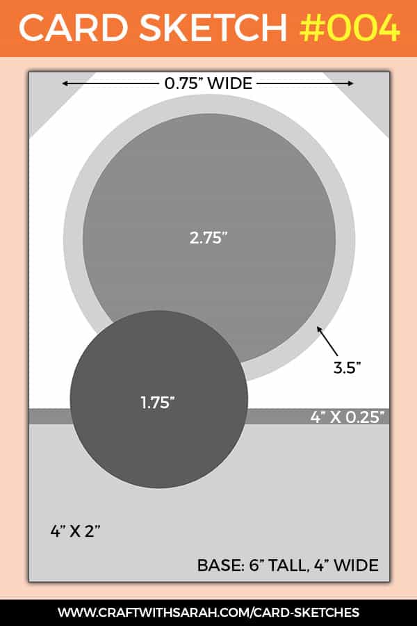 Card Sketch 004 Layered Version from Craft with Sarah