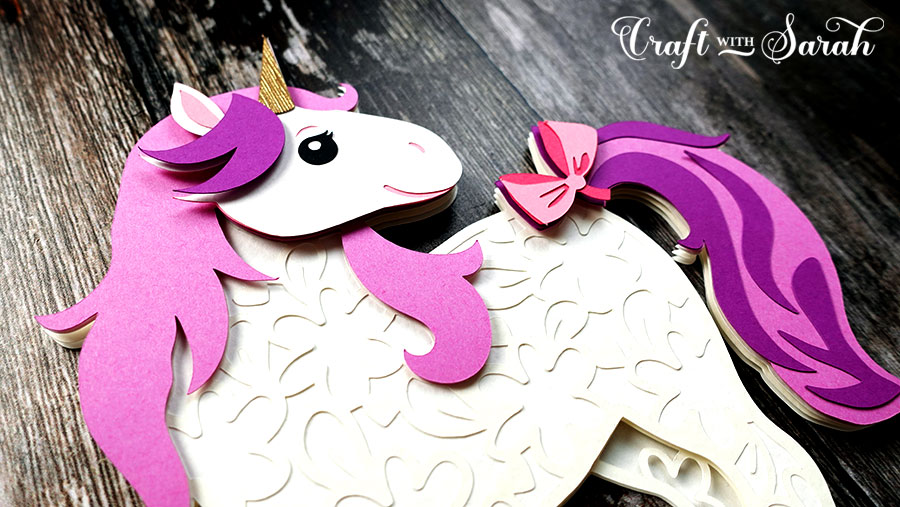 Download Free Unicorn Layered Svg Craft With Sarah