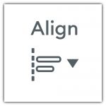 Design Space Align Icon
