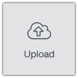 Design Space Upload button