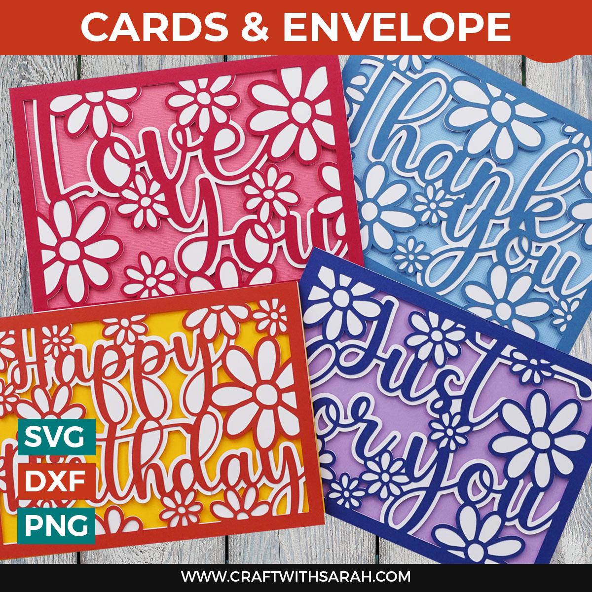 How to Make 3D Layered Greetings Cards with your Cricut