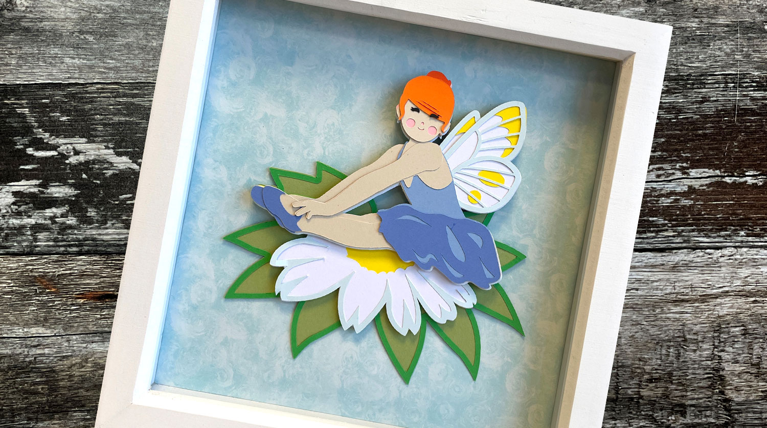 DIY Fairy Paper Craft Project for Cricut