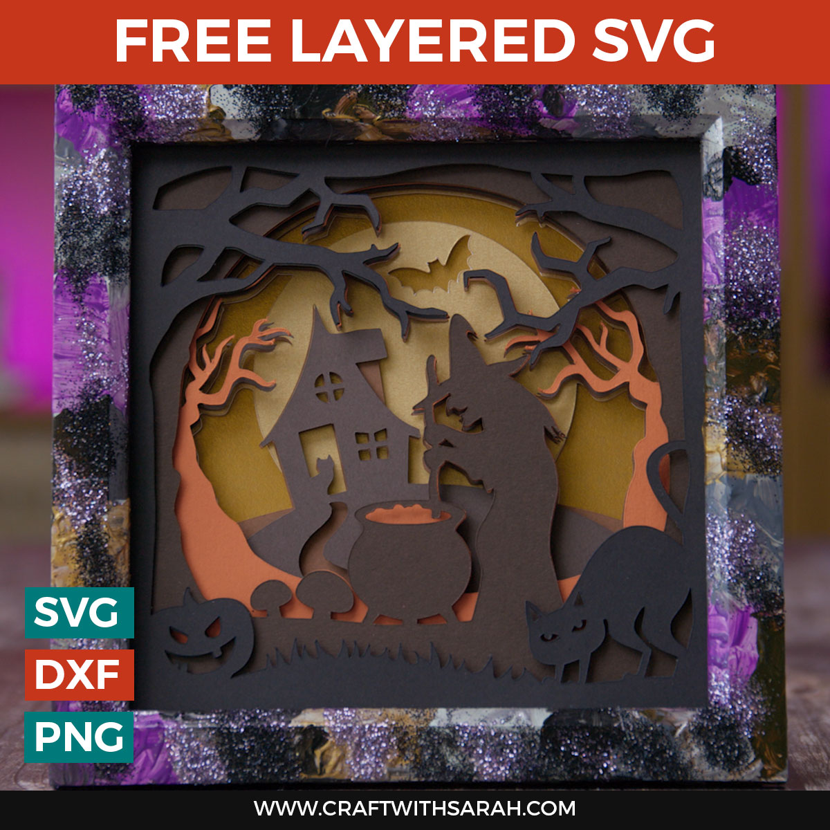 Free Halloween SVG Files for Cricut 🎃 Layered Halloween SVGs Craft