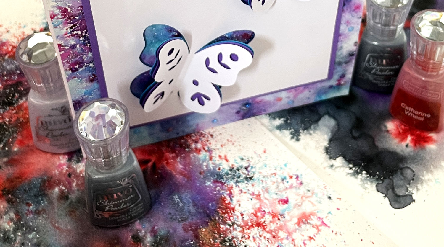 How to use Nuvo Shimmer Powder for Crafts