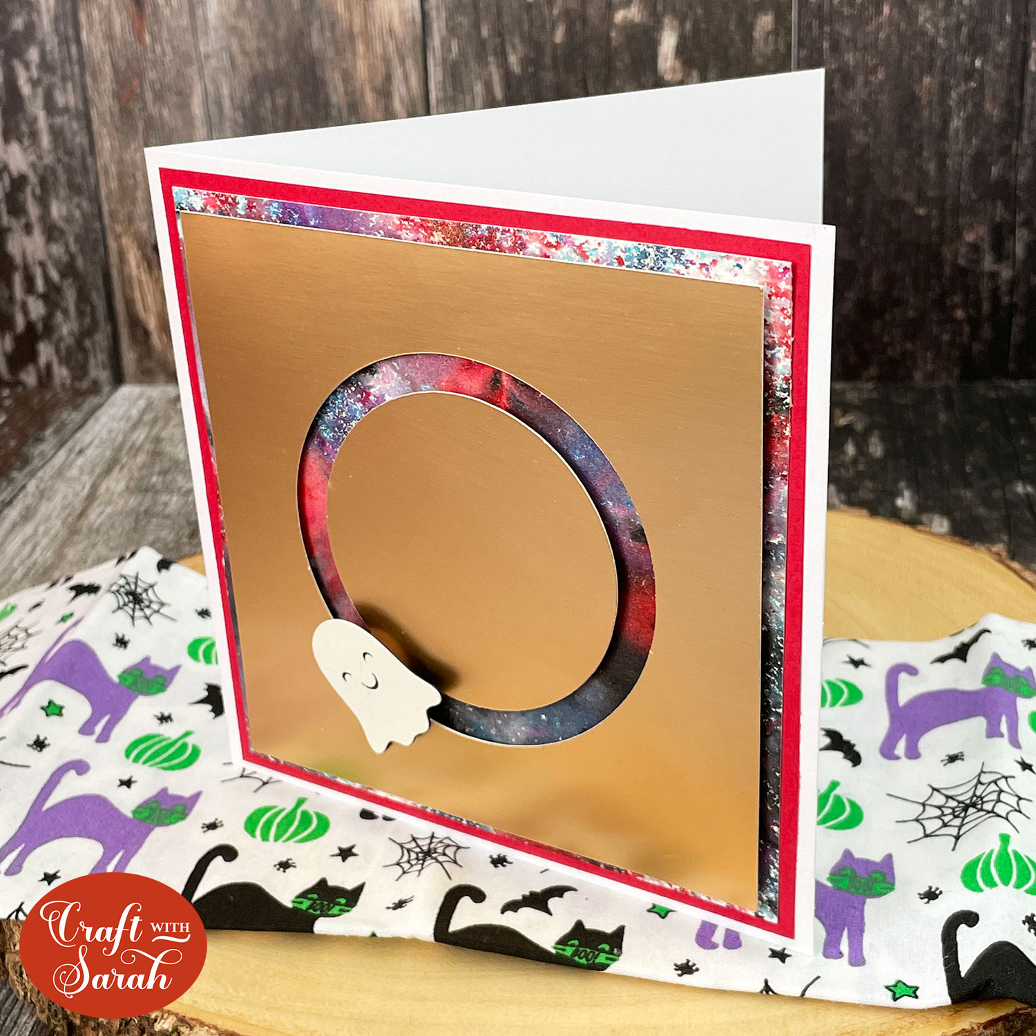 Cricut penny slider card