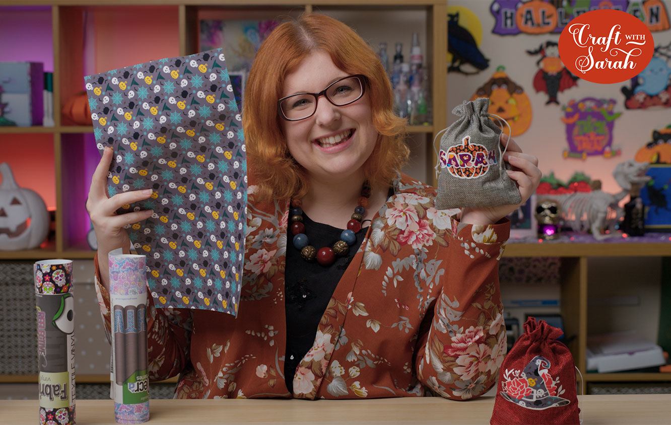 How to use patterned HTV