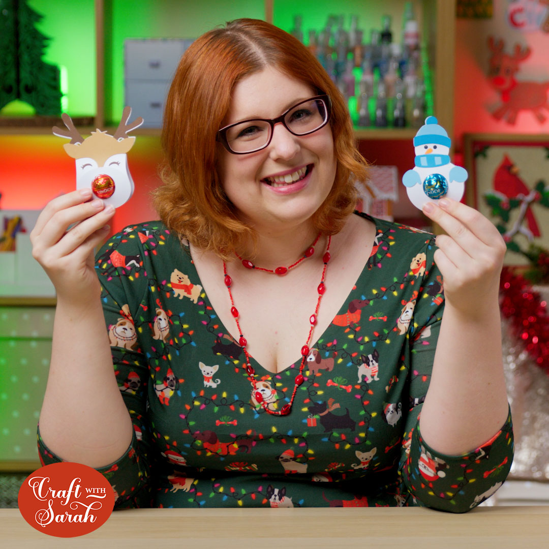 Adorable Lindor Lindt Holder SVGs for Christmas DIY Chocolate