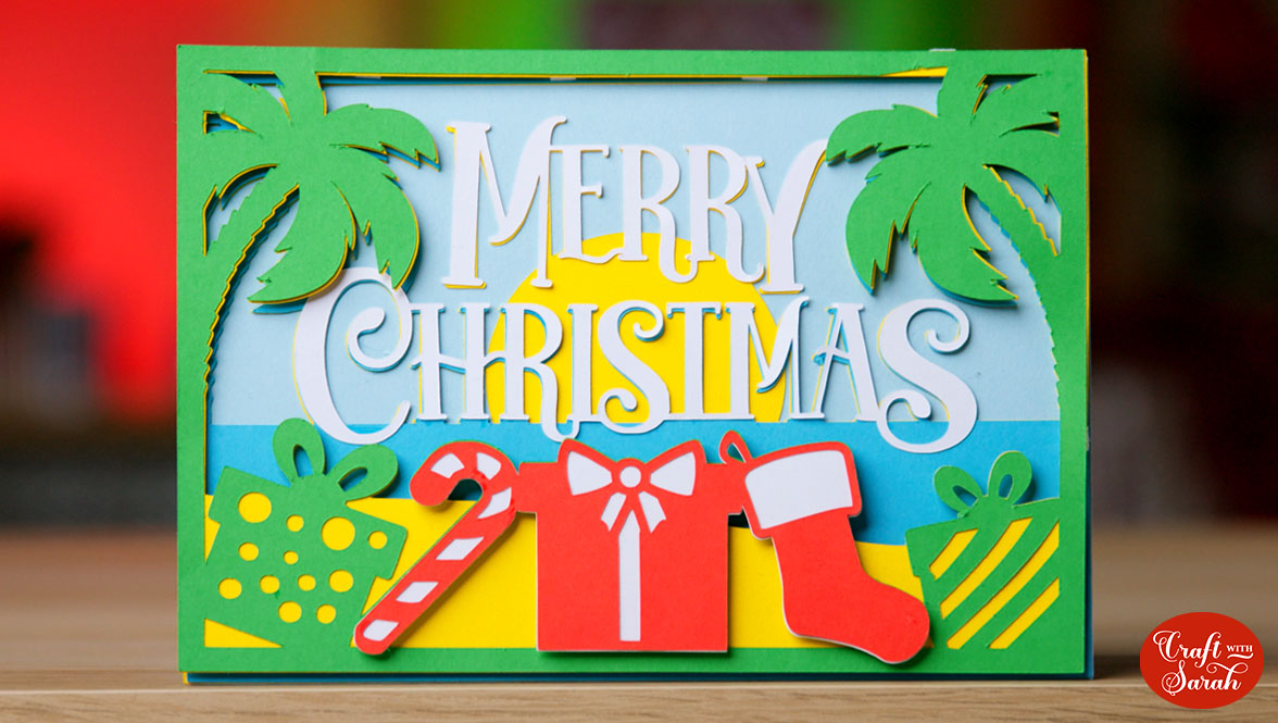 Summer Christmas card