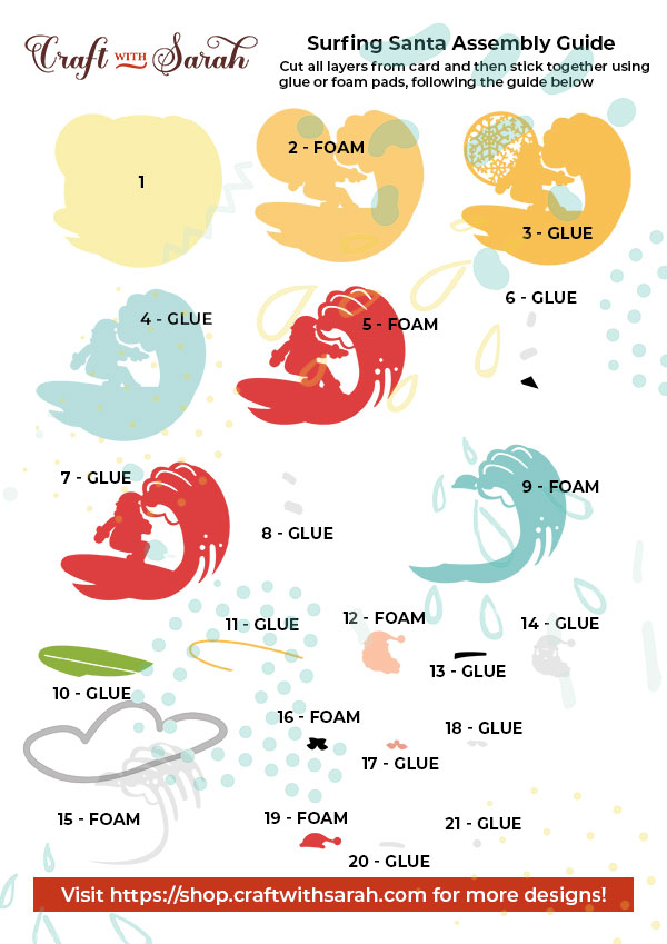 Surfing Santa Assembly Guide